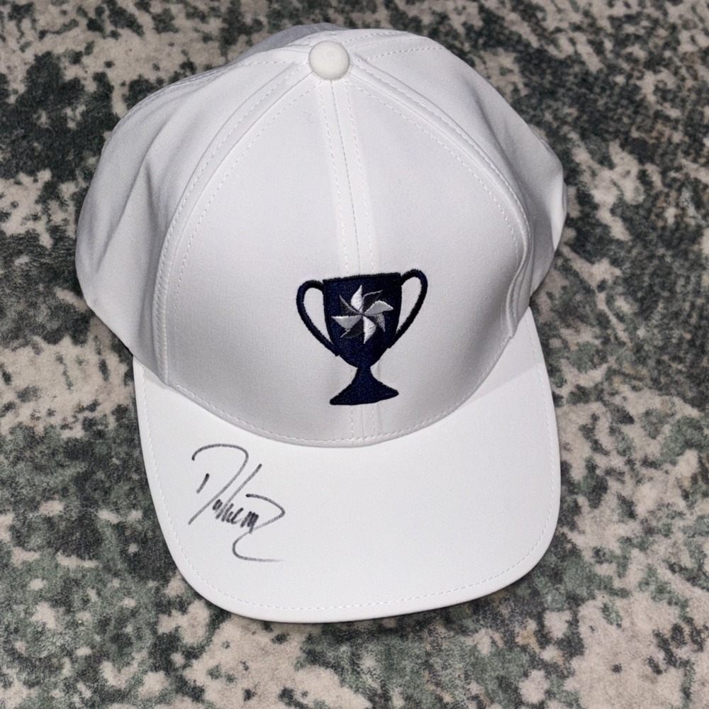 Swannies Autographed Davis Love III golf hat